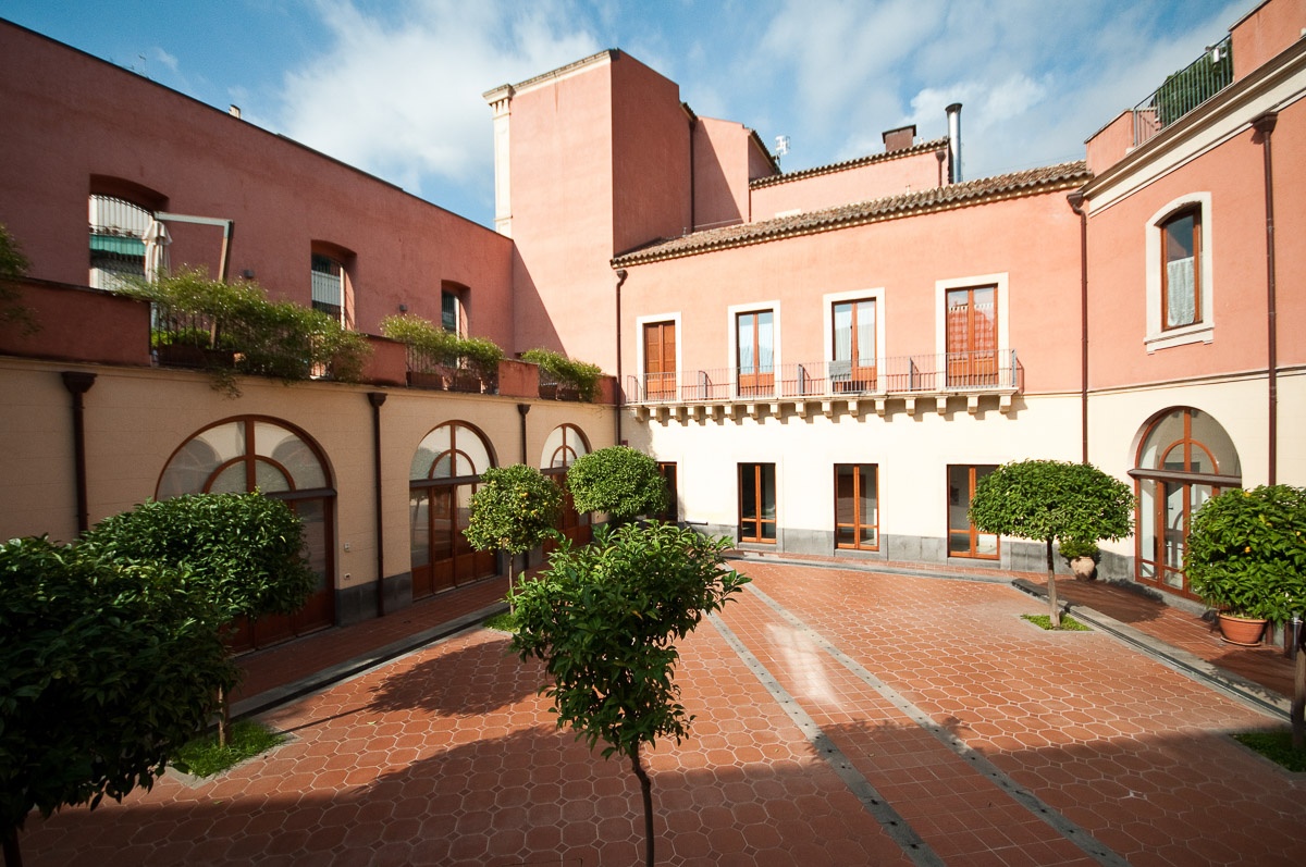 interiors photos of the Camplus D’Aragona - Glam
