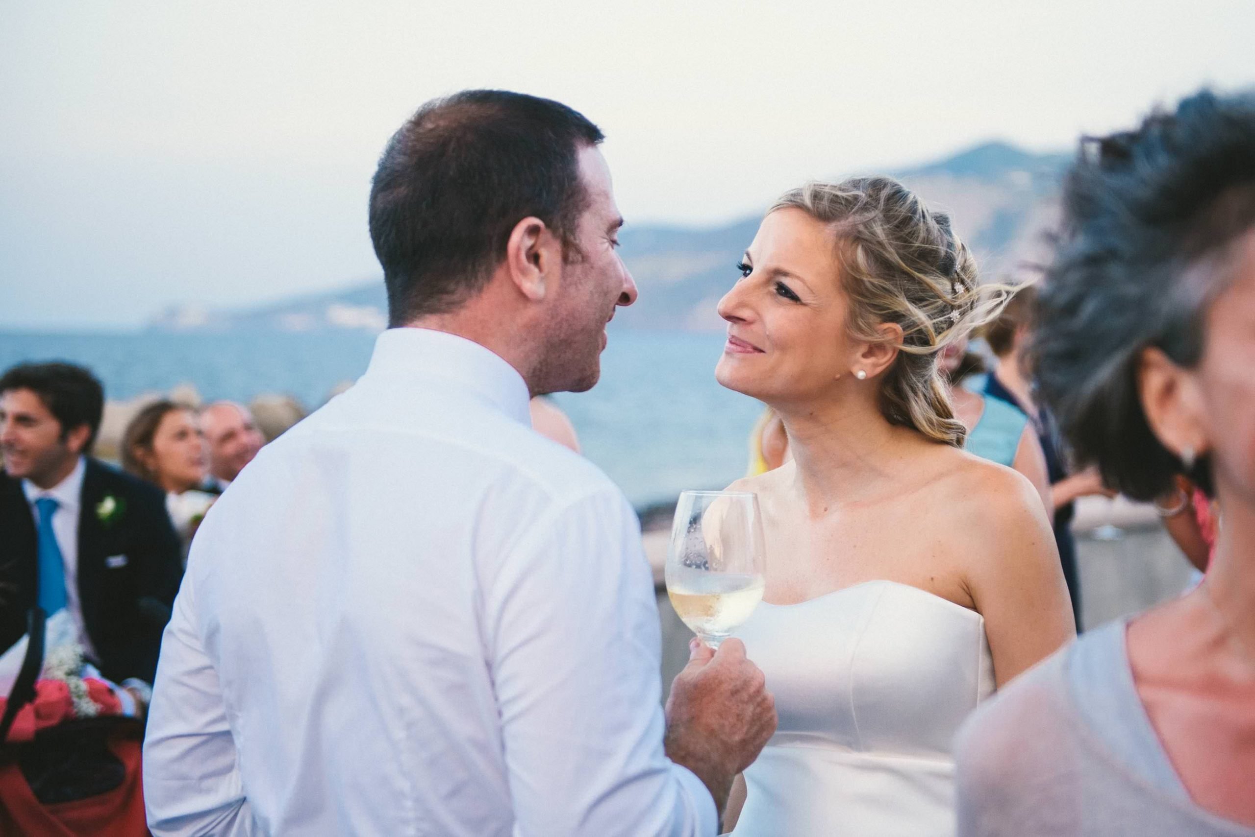 marriage in the Aeolian Islands - glam