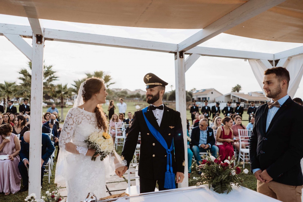 matrimonio uniforme hotel capo campolato brucoli