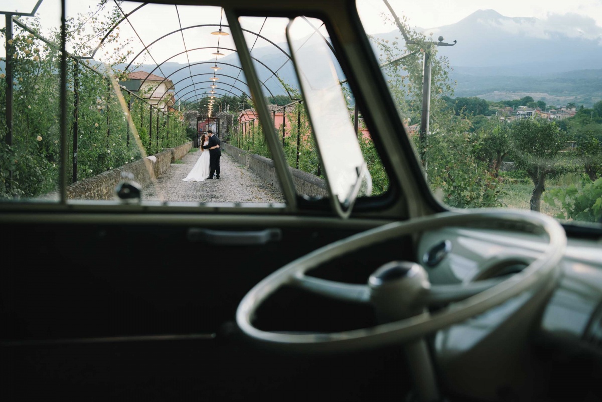 sposarsi in Sicilia con Revell volkswagen