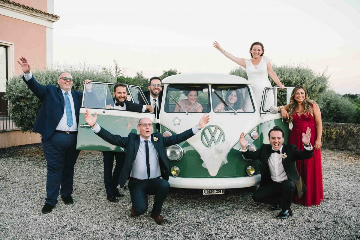 sposarsi in Sicilia con Revell volkswagen