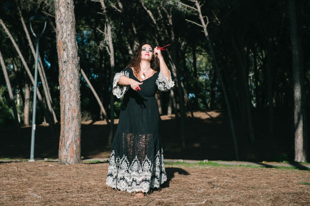 Alice, portrait of a dancer in sicily